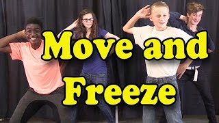 Brain Breaks  Action Songs for Children  Move and Freeze  Kids Songs by The Learning Station [upl. by Erasmo]