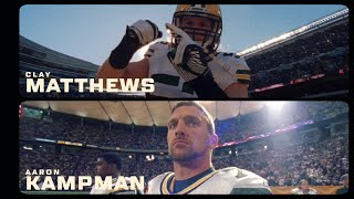 Matthews Kampman together in the Packers Hall of Fame [upl. by Domini]