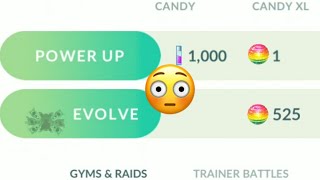 WOW 🤔 Most underrated evolution with highest Candies Pokemon go [upl. by Nwad]