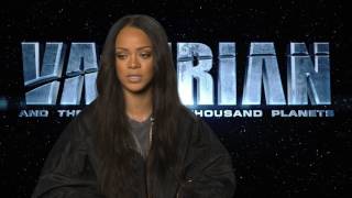 Valerian Interview Rihanna 1 [upl. by Fachanan]