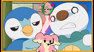 Rose Arena Oshawott VS Piplup [upl. by Ludeman674]