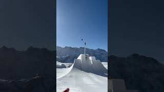 World Record Highest Ski Air [upl. by Olyhs840]