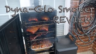 DynaGlo Vertical Smoker Review in 4K UltraHD [upl. by Paynter547]