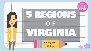 EP 4 5 Regions of Virginia l Valley and Ridge Region l For Kids [upl. by Madelene]