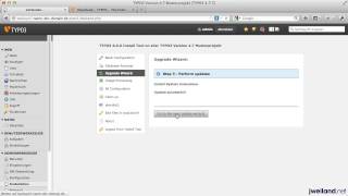 Update Anleitung von TYPO3 47 auf Version 60 [upl. by Scharf780]