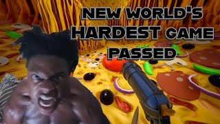 BEATING my record in the WORLDS hardest GAME [upl. by Cressi149]