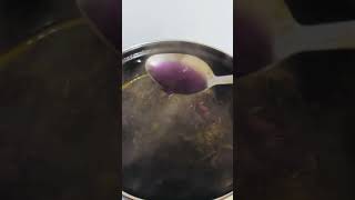 Who needs a purple borscht recipe 😂💜 cooking cookingchannel cookingvideo borscht [upl. by Ahsropal]