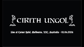 Cirith Ungol  Live at Corner Hotel Melbourne Australia  01062024 [upl. by Acilejna135]