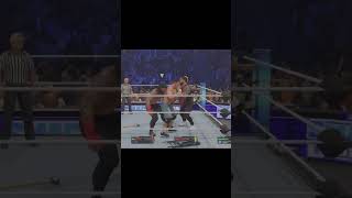 solosikoa sets table on fire in Street rules match wwe wrestling wwe johncena romanreigns [upl. by Martinson]