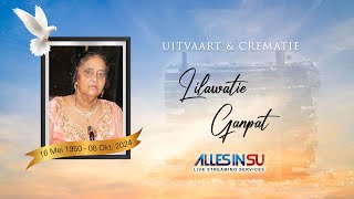 Live Streaming Uitvaart amp Crematie Lilawatie Ganpat ॐ [upl. by Midian]