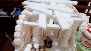 PRESEPE CON COLONNE Tutorial parte 2 [upl. by Hourihan]