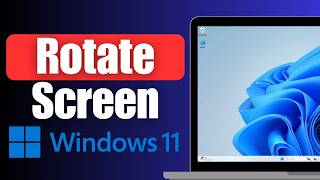 How to Rotate Screen on Windows 11 or 10 PC [upl. by Imeaj]