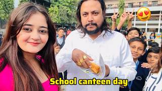 Lots of Fun in Annual School Canteen Day Kabhi nahi Socha tha aisa bhi hoga 😍Bindass Kavya SchooL [upl. by Screens]