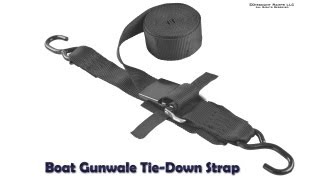 Boat GunwaleTieDown Strap [upl. by Akiret941]