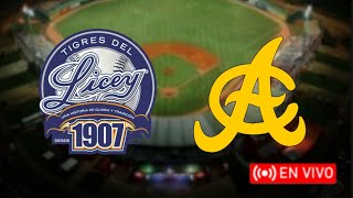 Tigres del Licey vs Aguilas Cibaeñas Donde Verlo En Vivo [upl. by Eupheemia]