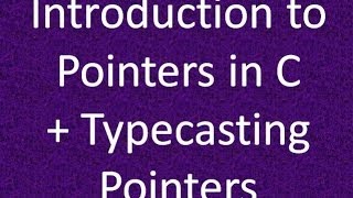 Programming Interview Different pointer types Typecasting pointers of different types [upl. by Dara]