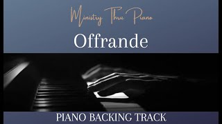 Offrande Hahn Piano Accompaniment [upl. by Nolyak173]