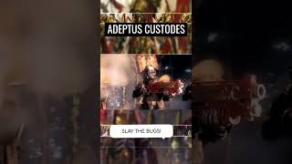 Adeptus Custodes VS Tyranids [upl. by Mcclish]