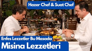 Hazer Amani ile Misina Balık Lezzetleri Kalkan Balığı Ahtapot Karides Lakerda Seafood Tabağı Kalamar [upl. by Iclek]