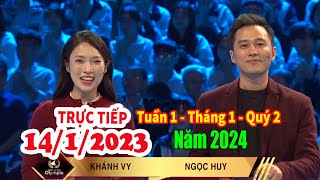 🔴Trực Tiếp Đường Lên Đỉnh Olympia  Ngày 1412023  Tháng 1  Quý 2  Năm 2024 [upl. by Paschasia]