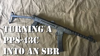 How To SBR a PPS43C [upl. by Nahtnamas]