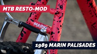 1989 Marin Palisades RestoMod  Vintage Mountain Bike Restoration amp Upgrade [upl. by Erund]