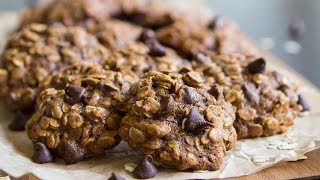 Soft Chewy Oatmeal Cookie Recipe Secretly Healthy  Hot Chocolate Hits [upl. by Chaker]