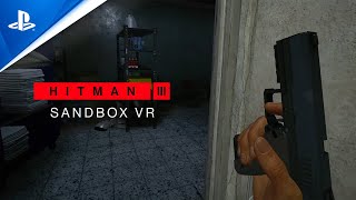 Hitman 3  Sandbox VR  PS5 PS4 PS VR [upl. by Llessur110]