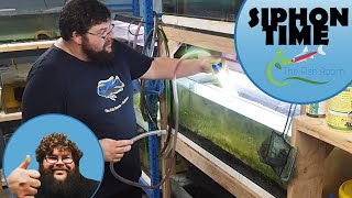 Tutorial How to use a gravel siphonvacuum in your aquarium [upl. by Eisenstark]