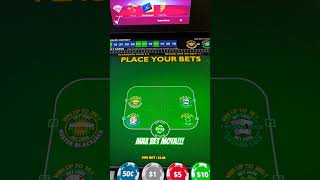 VIRTUAL BLACKJACK viralvideo shorts short viralshort gambling [upl. by Mharba]