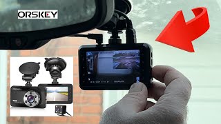 ORSKEY Dash Cam Review [upl. by Steddman]