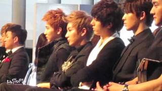 111129 MAMA Super Junior Fancam [upl. by Ajnek]