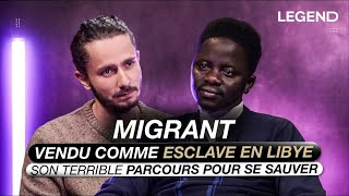 VENDU COMME ESCLAVE EN LIBYE  IL RACONTE SON TERRIBLE PARCOURS DE MIGRANT POUR SE SAUVER [upl. by Patnode496]