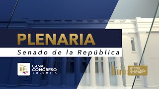 Plenaria del Senado de la República  Noviembre 5 de 2024 [upl. by Lehsar848]