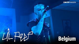 Lil Peep Live quotBelgiumquot LAST SHOW Live performance  Come over when your sober Tour [upl. by Assirual]