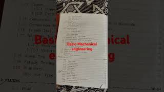 B Tech syllabus  Basic Machanical engineering syllabus RGPV  Machanical engineering ka notebook [upl. by Gnen]