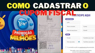 ✅ Como Cadastrar Cupom Fiscal na Promoção de Milhões Ypê I Promoção Ypê 2024 Cadastrar [upl. by Aerb201]