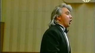 DMITRI HVOROSTOVSKY RECITAL97 MAHLERLieder eines fahrenden Gesellen Krasnoyarsk continuation [upl. by Chubb]