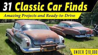 Unbelievable Classic Car Deals 31 Classic Car for Less Than 10000 [upl. by Sloatman]