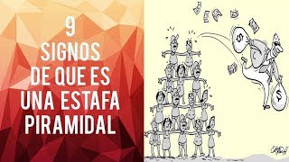 9 Señales De Una Estafa Piramidal [upl. by Delos928]