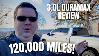 30 Duramax 120000 Mile Review  Chevy 1500 4x4 LTZ Crew Cab  The Good The Bad The Ugly [upl. by Akcimehs150]