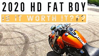 2020 Harley Davidson Fat Boy Review FROM a NONHarley guy [upl. by Wicks]