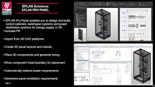 EPLAN Brief Products Overview 2D and 3D Electrical Design [upl. by Legin89]