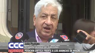 Julio Piumato Afirma que Macri debe informarse mejor [upl. by Naihr]