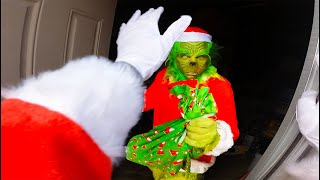 Parkour Santa VS The Grinch In Real Life POV Chase [upl. by Brana]