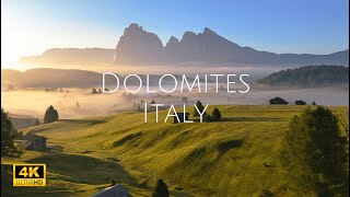 Dolomites  4K cinematic [upl. by Sirromaj]