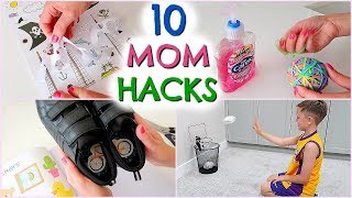 10 MOM HACKS  MUM HACKS TO TRY  EMILY NORRIS [upl. by Steen]