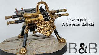 How to paint a Celestar Ballista [upl. by Eittak]