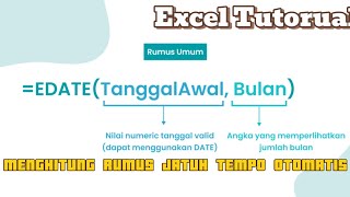 Membuat Laporan Hutang Jatuh tempo secara Otomatis di Excel [upl. by Polik416]