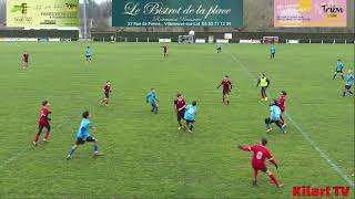 Match préparation championnat de France UNSS  Miramont de Guyenne SEE U15  Sainte Livrade U16 [upl. by Lenette]